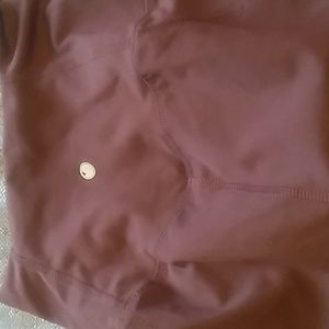 Yogalicious lux leggings women's sz small dark maroon